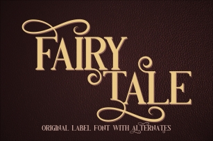 Fairy Tale Typeface Font Download