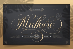 Mallaire Exclusive Calligraphy Font Download