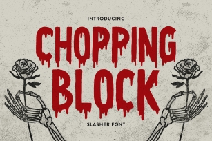Chopping Block Font Download