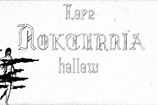Lore Nokturnia Hollow Font Download