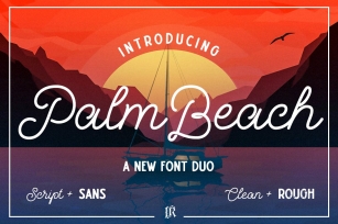 Palm Beach Duo Font Download