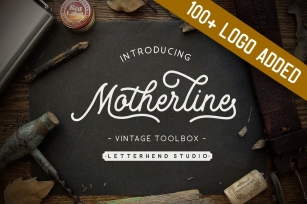 Motherline Vintage Toolbox (UPDATED) Font Download