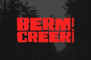 BERM CREEK Font Download