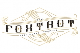 Foxtrot Typeface Font Download
