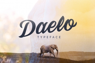 Daelo Script Typeface Font Download