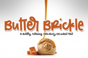 Butter Brickle Font Download