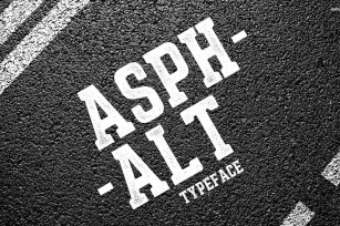 Asphalt Typeface Font Download