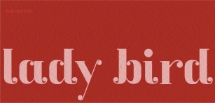 Lady Bird Font Download