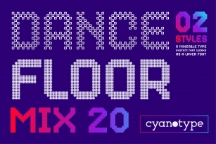 Dance Floor Mix 20 Font Download