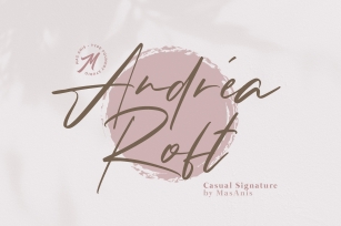 Andrea Roft // Casual Signature Font Download