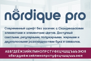 Nordique Pro Cyrillic Bold Font Download
