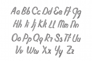 Hand Drawn Alphabet Font Download