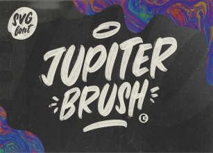 JUPITER BRUSH Font Download