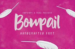 Bowpail Font Download