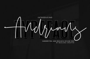 Andrians Script Sans Font Download