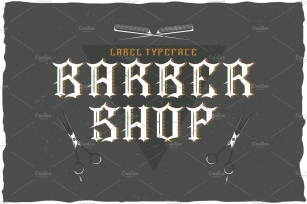 Barber Label Typeface Font Download