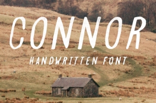 Connor / Handwritten Typeface Font Download