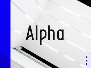 Alpha Typeface Font Download