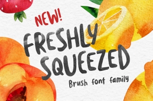 Freshly Squeezed Font Download