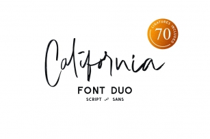 California Vibe // Duo Font Download