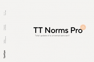 TT Norms PRO Font Download