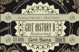 Grit History Series B Collection Font Download