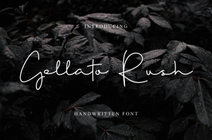 Gellato Rush Font Download