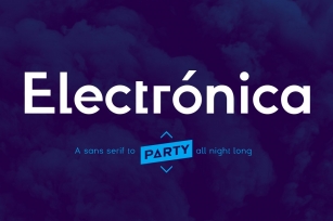 Electronica Family Font Download