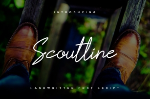 Scoutline Script Font Download