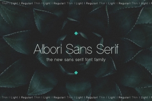 Albori Sans-Serif Font Download
