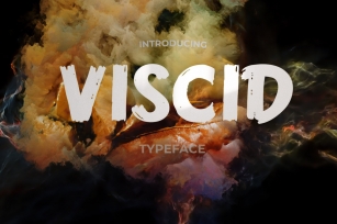 Viscid Painted Typeface Font Download