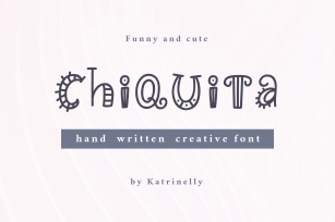 Chiquita Font Download