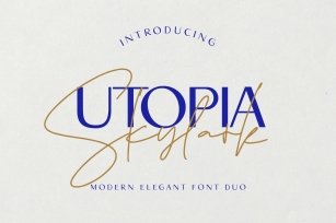 Utopia Skylark Font Download