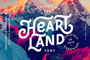 Heartland Font Download