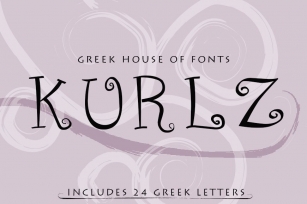 Kurlz Greek Font Download