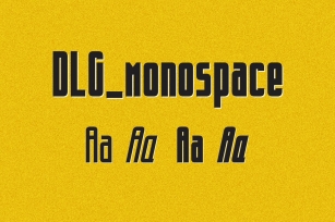 DLG_monospace Font Download