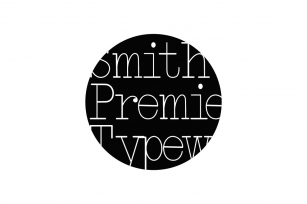 Smith-Premier Typewriter Font Download
