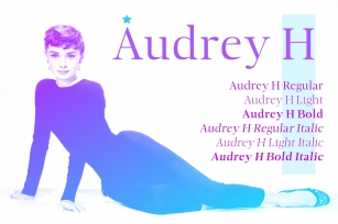 Audrey H Font Download
