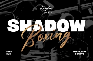 Shadow Boxing Duo Font Download