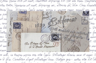 1859 Solferino Set (Normal+Caps) Font Download
