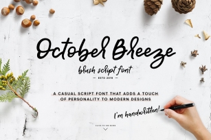 October Breeze Font Download