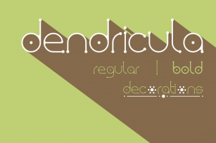Dendricula Typeface Font Download