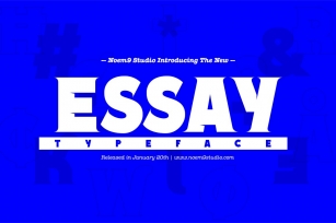 Essay Family Font Download