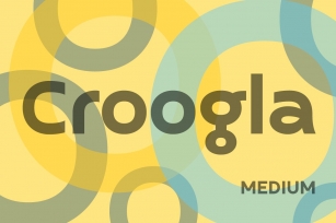Croogla 4F Medium Font Download