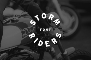 Storm Riders Font Download