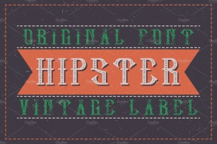 Hipster label typeface Font Download