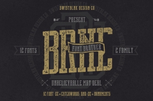 Brnc Brothers Font Download