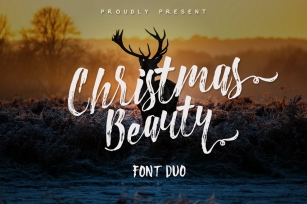 Christmas Beauty Dou+Swashes Font Download