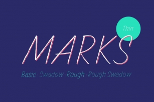 Marks Thin Package Font Download