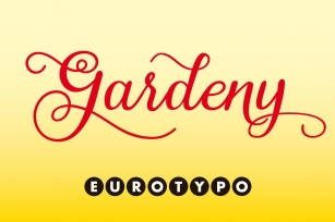 Gardeny Font Download